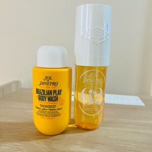 Sol de Janeiro 𖤓 Brazilian Play Body Wash & Body Spray Duo.